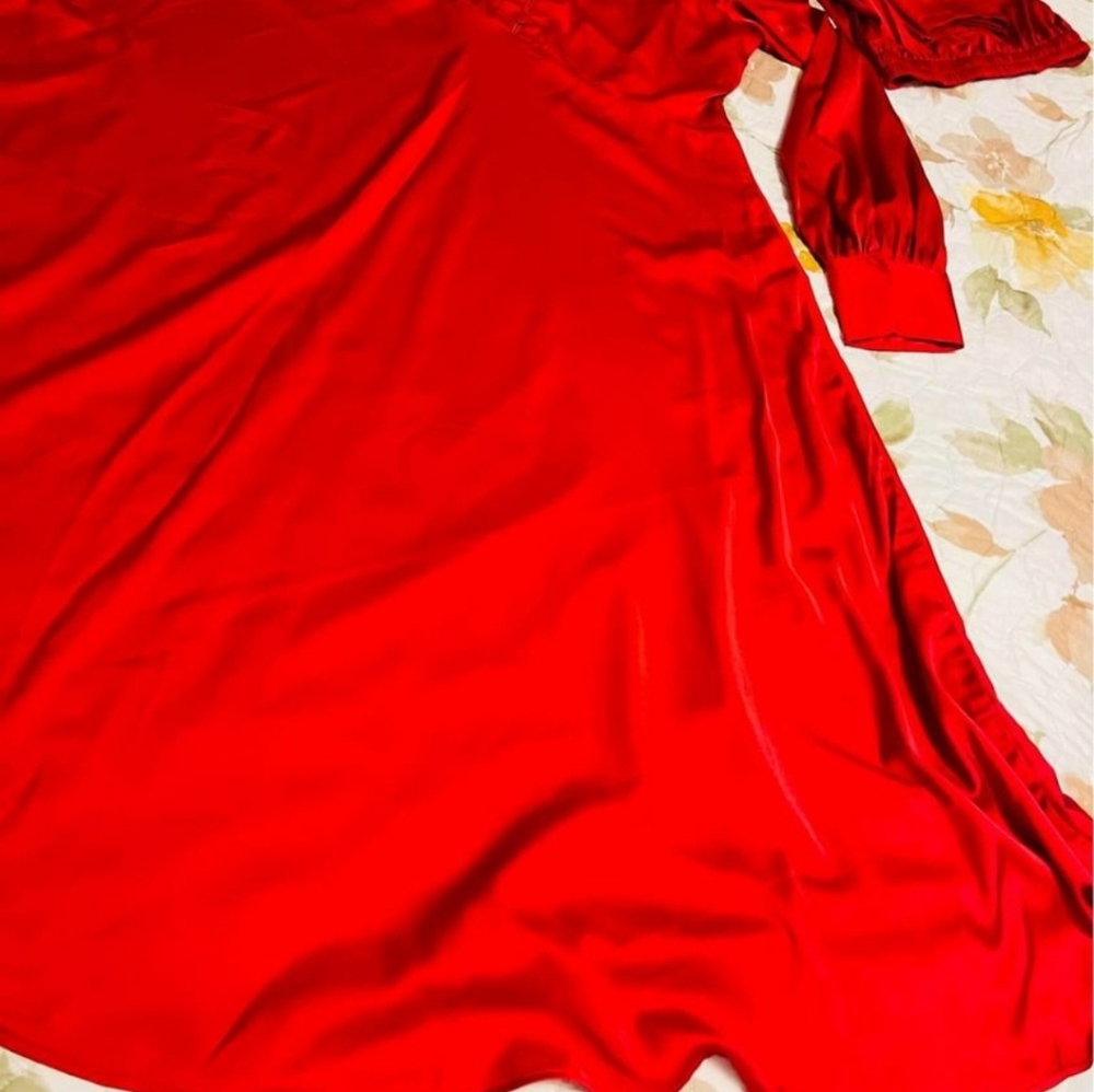 - Indian Pakistani high quality silk 2 pieces party suit dress small - Picture 4 of 10